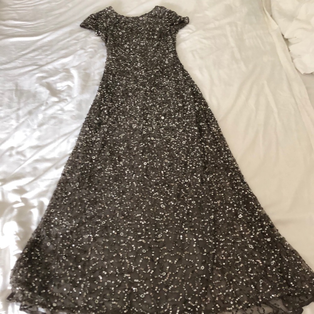Adrianna Papell sequin dress